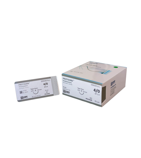 Chỉ phẫu thuật tự tiêu tổng hợp Protisorb® Polydioxanone (PDS) image 0