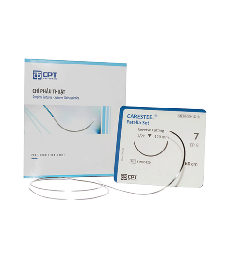 Chỉ phẫu thuật không tiêu bằng thép Caresteel® image 0