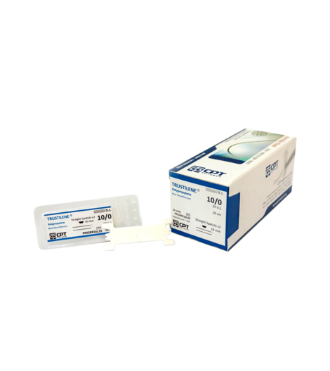 Chỉ phẫu thuật mắt không tiêu tổng hợp Trustilene® Polypropylene image 0