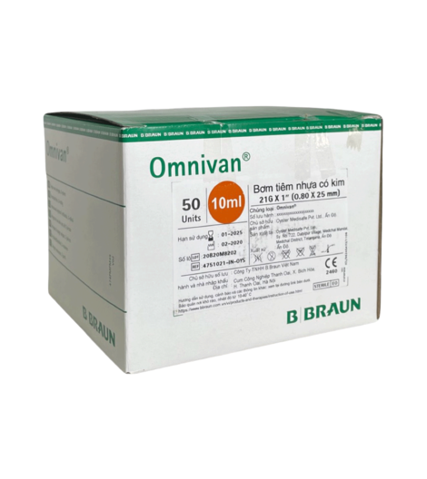 Bơm tiêm nhựa có kim Omnivan® image 2