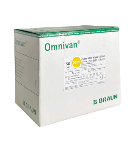 Bơm tiêm nhựa có kim Omnivan® image 3