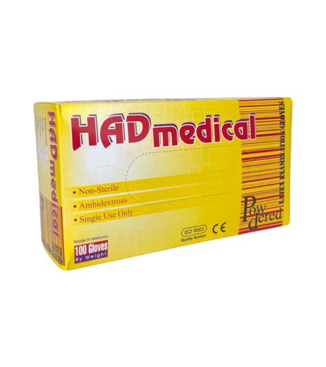 Găng tay khám có bột HAD Medical image 0