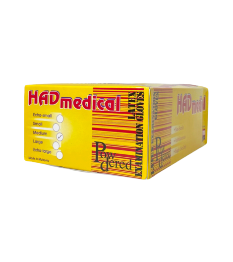 Găng tay khám có bột HAD Medical image 3