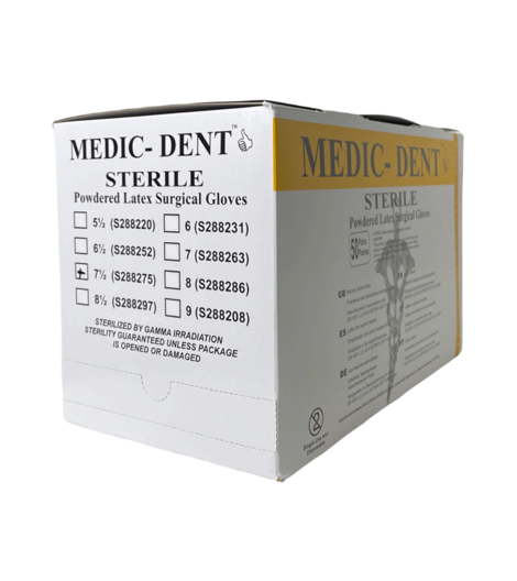 Găng tay phẫu thuật có bột Medic-Dent image 1