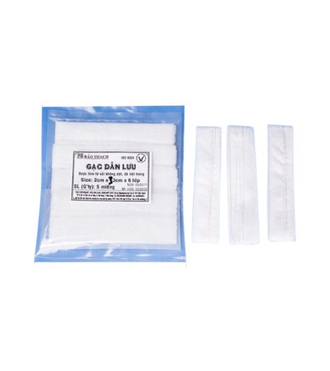 Gạc dẫn lưu Bảo Thạch image 1