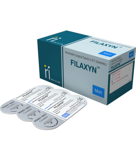 Chỉ phẫu thuật tự tiêu tổng hợp Meril Filaxyn Polydioxanone image 0
