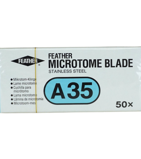 Lưỡi dao cắt tiêu bản dùng một lần Feather A35 image 0