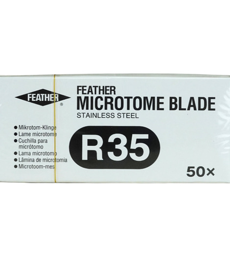 Lưỡi dao cắt tiêu bản dùng một lần Feather R35 image 0