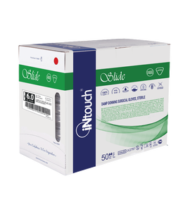 Găng tay phẫu thuật không bột chống ẩm Intouch® Slide