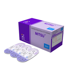 Chỉ phẫu thuật tự tiêu tổng hợp Meril Mitsu Polyglactin 910
